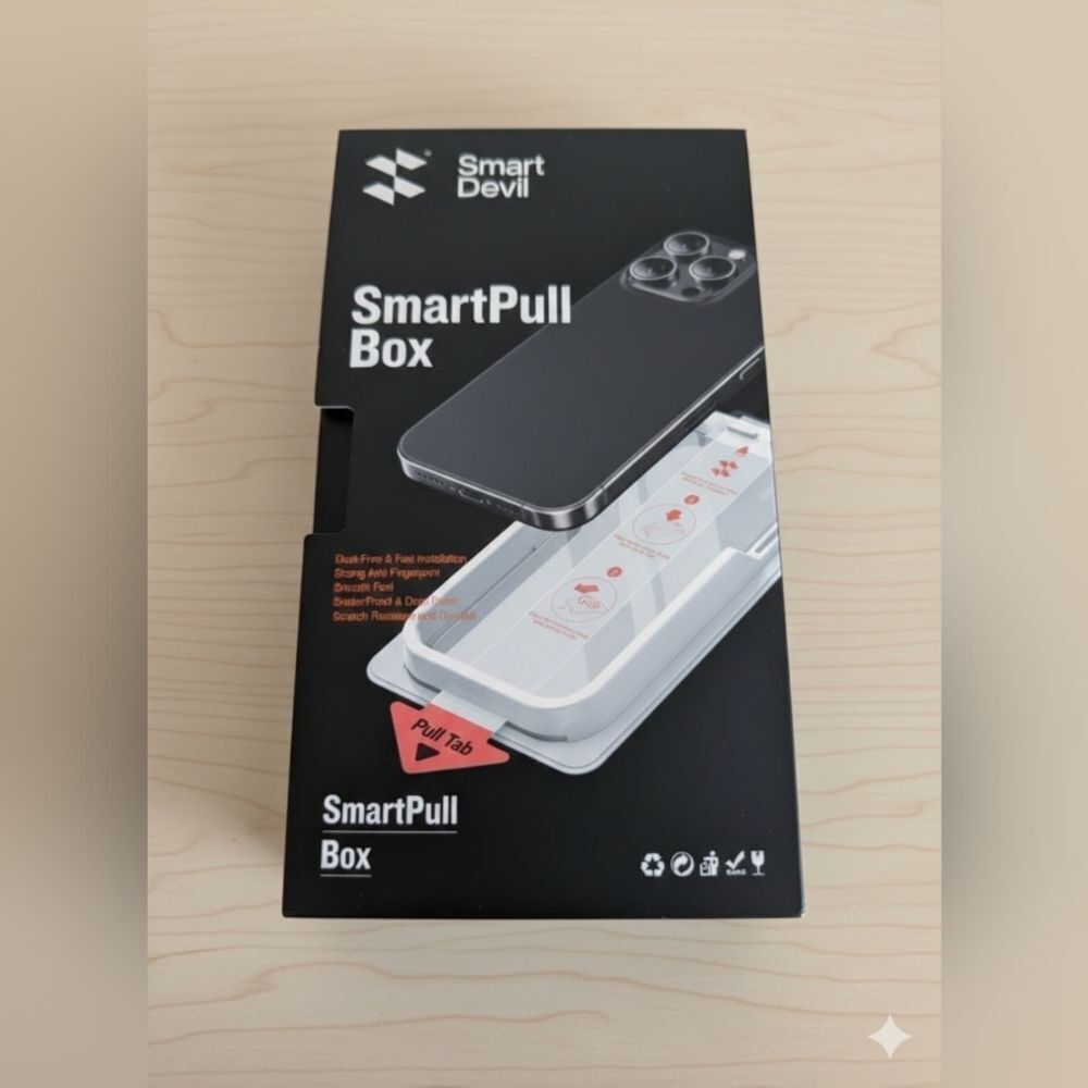 Smart Devil SmartPull Box Screen Protector Google Pixel 9 Pro (3 Pack) (NWT)